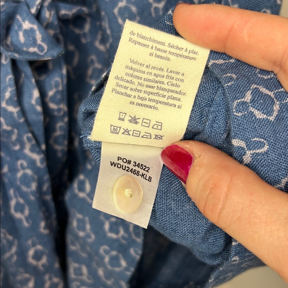 Faherty Linen Dress - Picture 6 of 7